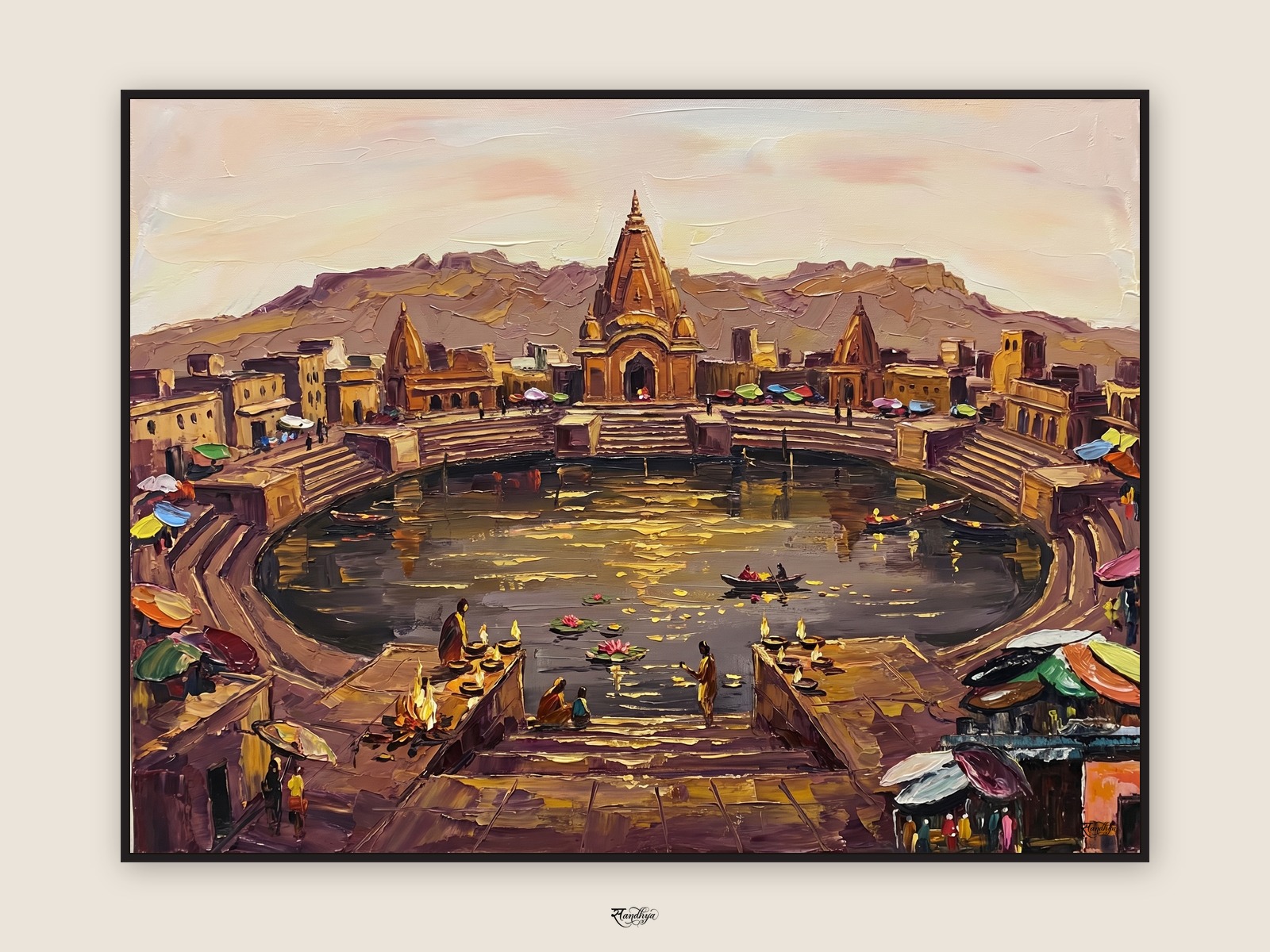Braj & Krishna's Land — Manasi Ganga, Govardhan.