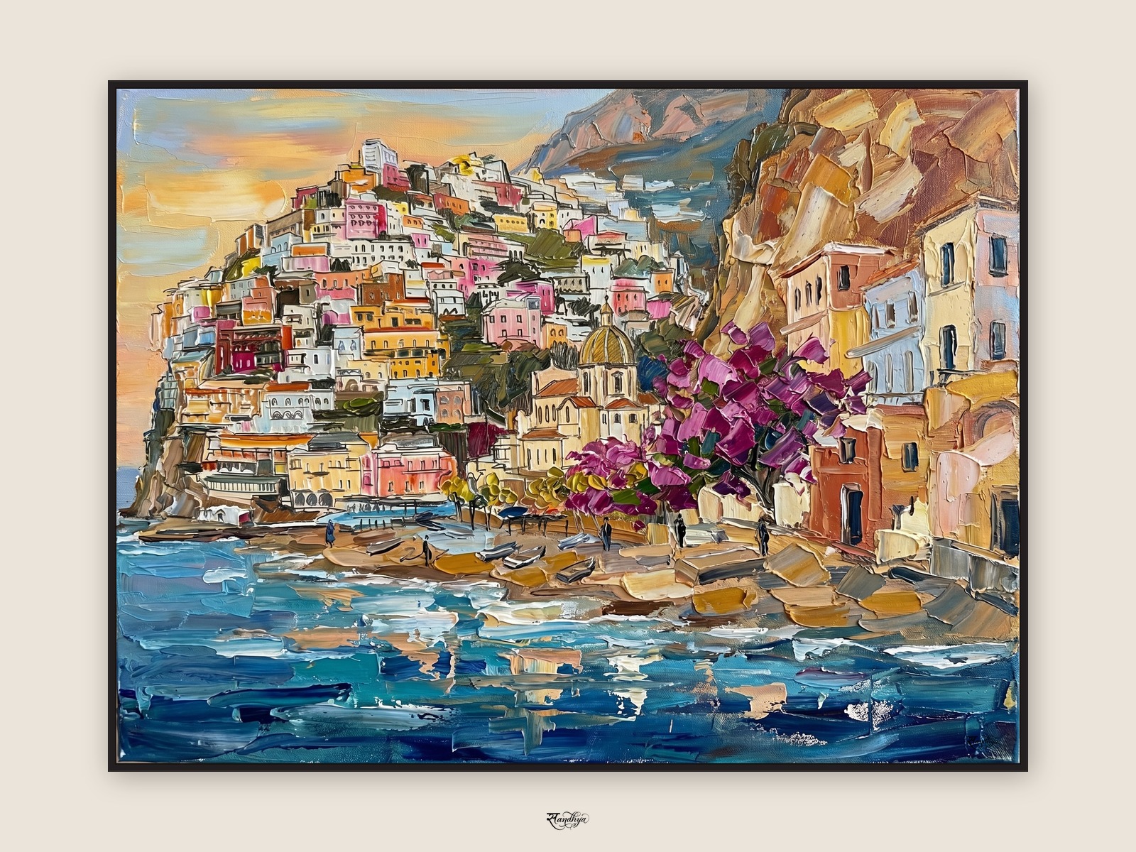 Beyond India — Positano on the Amalfi coast.